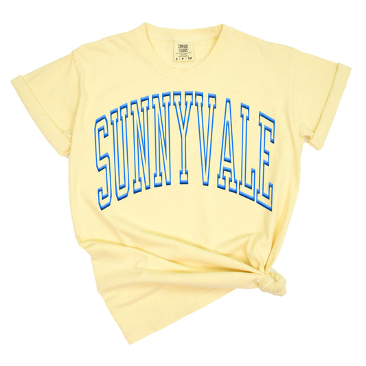 Sunnyvale Puff Print