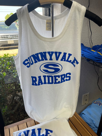 White Sunnyvale Raiders Tank