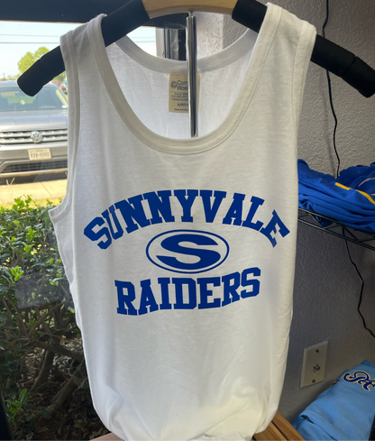 White Sunnyvale Raiders Tank