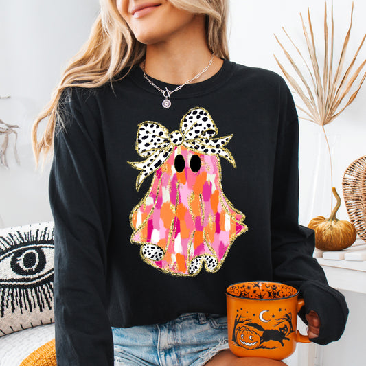 Brush Stroke Ghost Sweatshirt