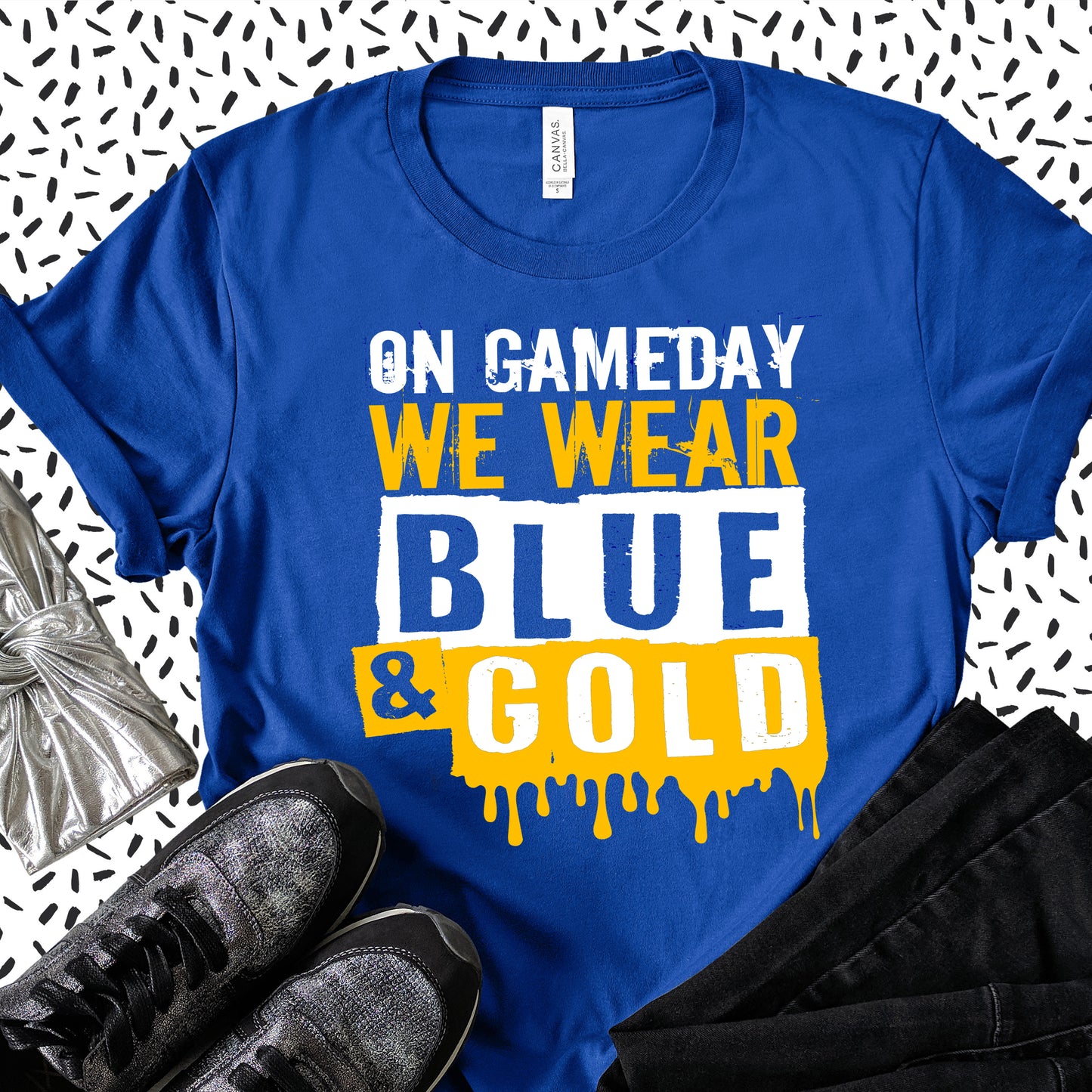 On GameDay we wear Blue & Gold - Royal Blue