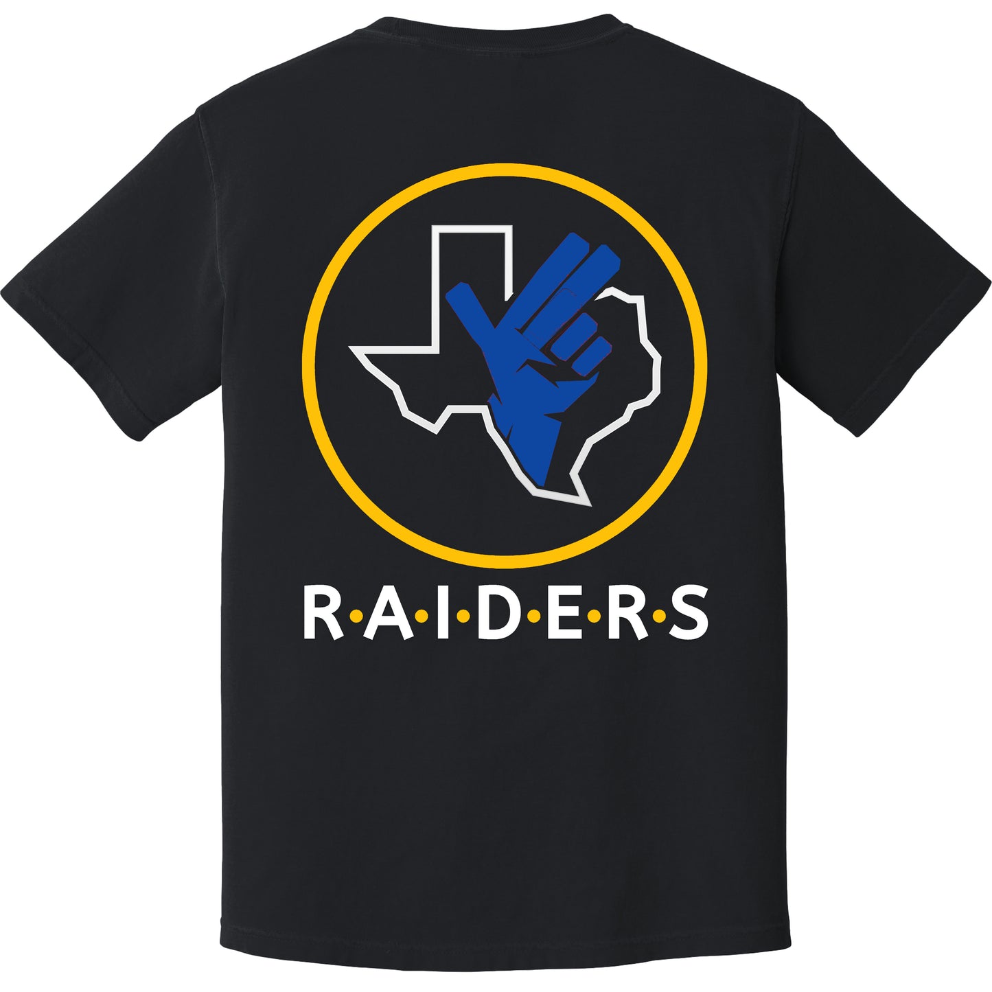 Guns Up Raiders in Black