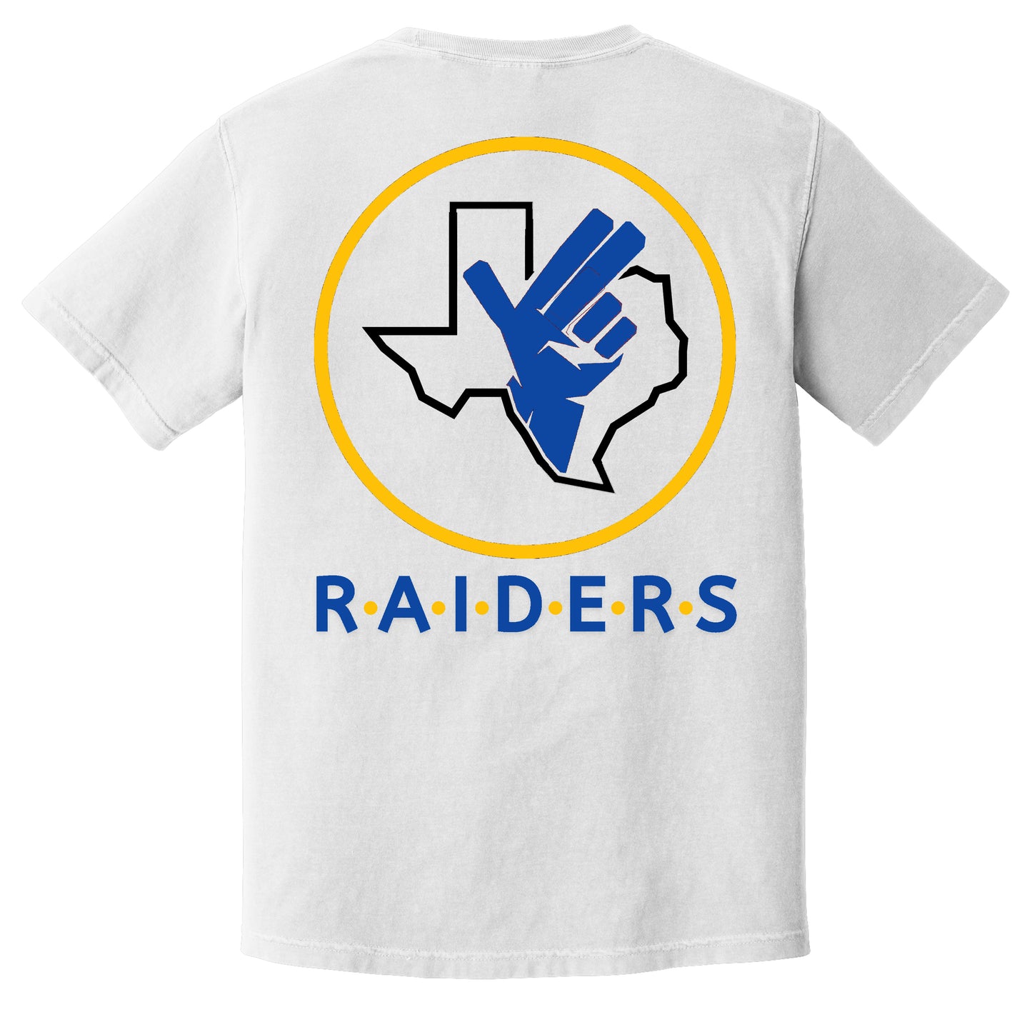 Guns Up Raiders in White