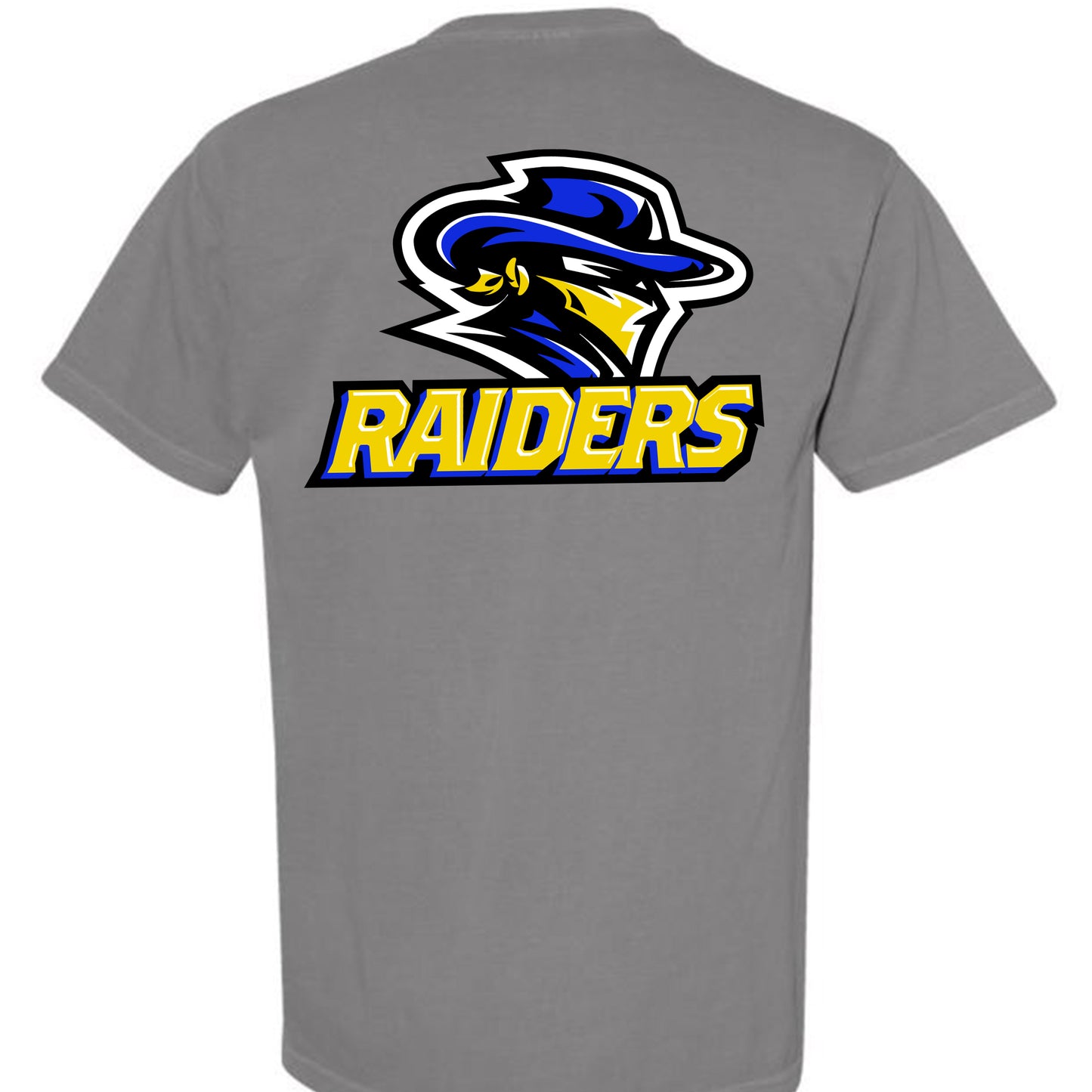 New Raider Logo Tee - gray CC