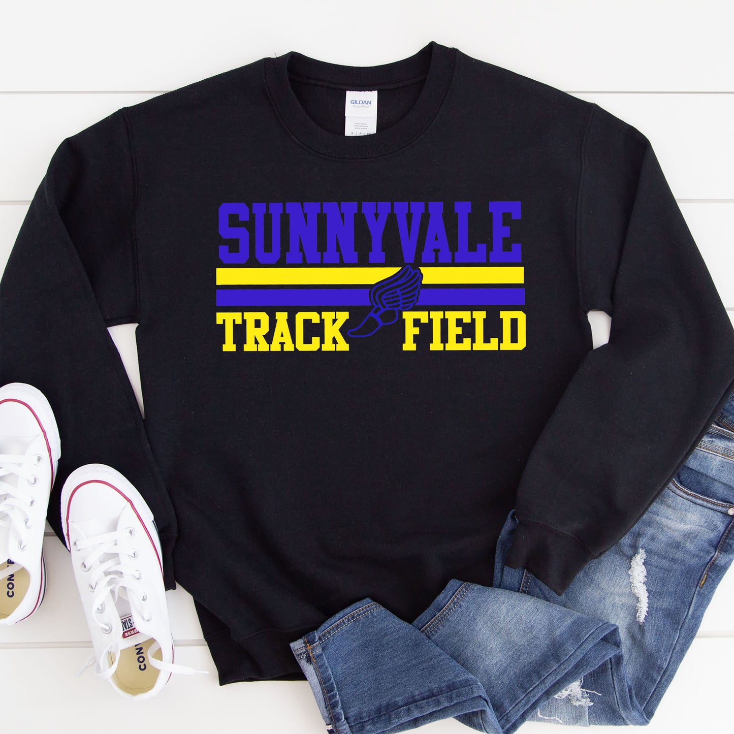 Sunnyvale Track & Field - black